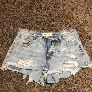 Pacsun high rise shorts